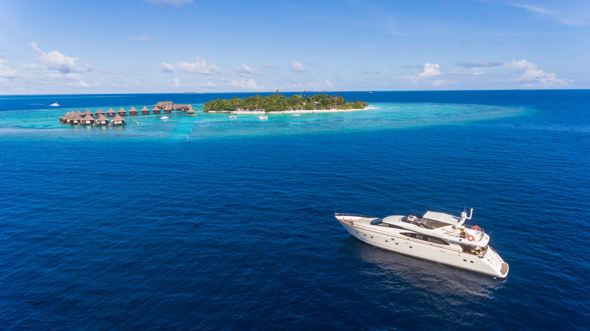 yachts in the maldives